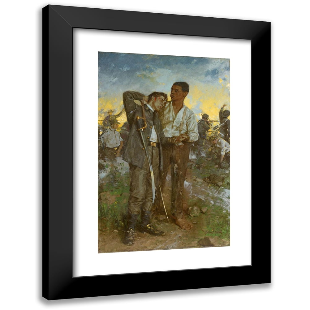 William Gilbert Gaul 13x18 Black Modern Framed Museum Art Print