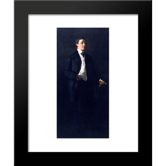 William Glackens 20x24 Framed Art Print by Robert Henri