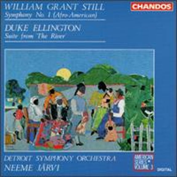Pre-Owned William Grant Still: Symphony No. 1 "Afro-American"; Duke Ellington: Suite from The River (CD 0095115915424) by Detroit Orchestra, Neeme Jrvi (conductor)