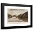 thumbnail image 1 of William Guy Wall 24x19 Black Modern Framed Museum Art Print Titled - View Near Fort Montgomery (1822), 1 of 5