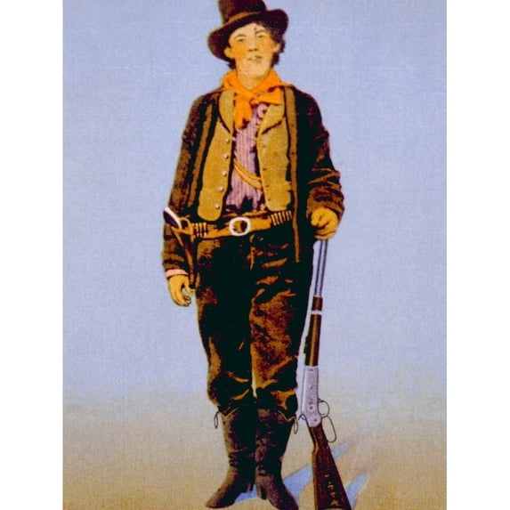 William H. Bonney History Poster Print