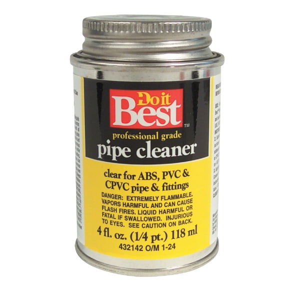 William H Harvey Pipe Cleaner - Liquid Cleanser for Household Use - 1/4 Pint