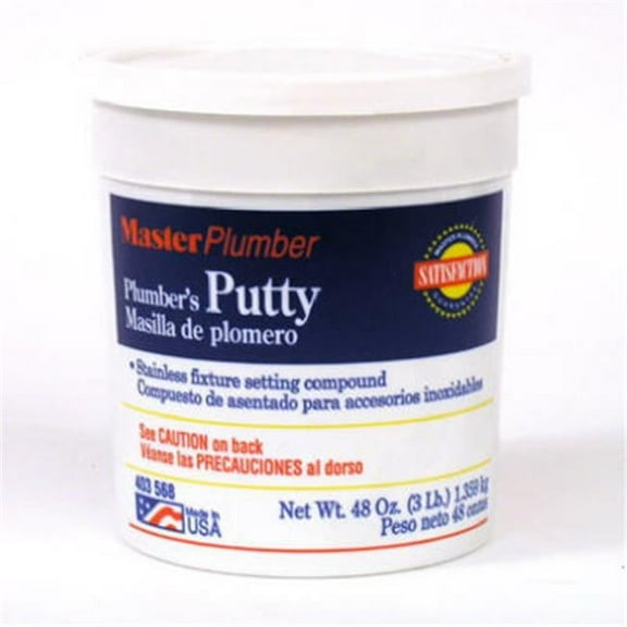 William H Harvey 403568 3 lbs Master Plumber - Plumber Putty