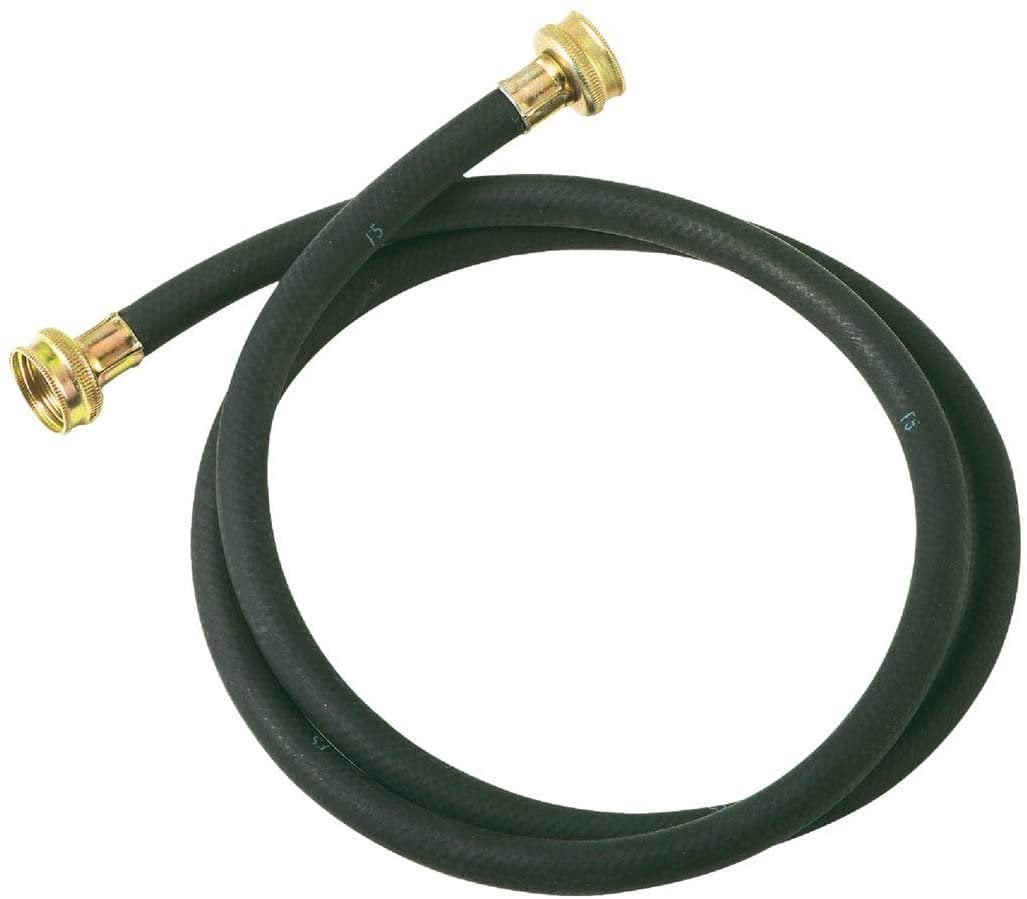 William H. Harvey inlet Hose 3/4 in. x 4 ft., Heavy Duty, Flexible Garden Hose