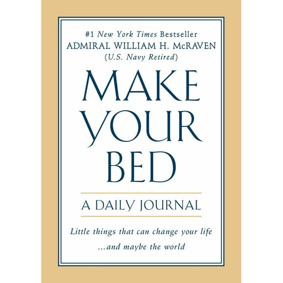 Make Your Bed: a Daily Journal (Hardcover)