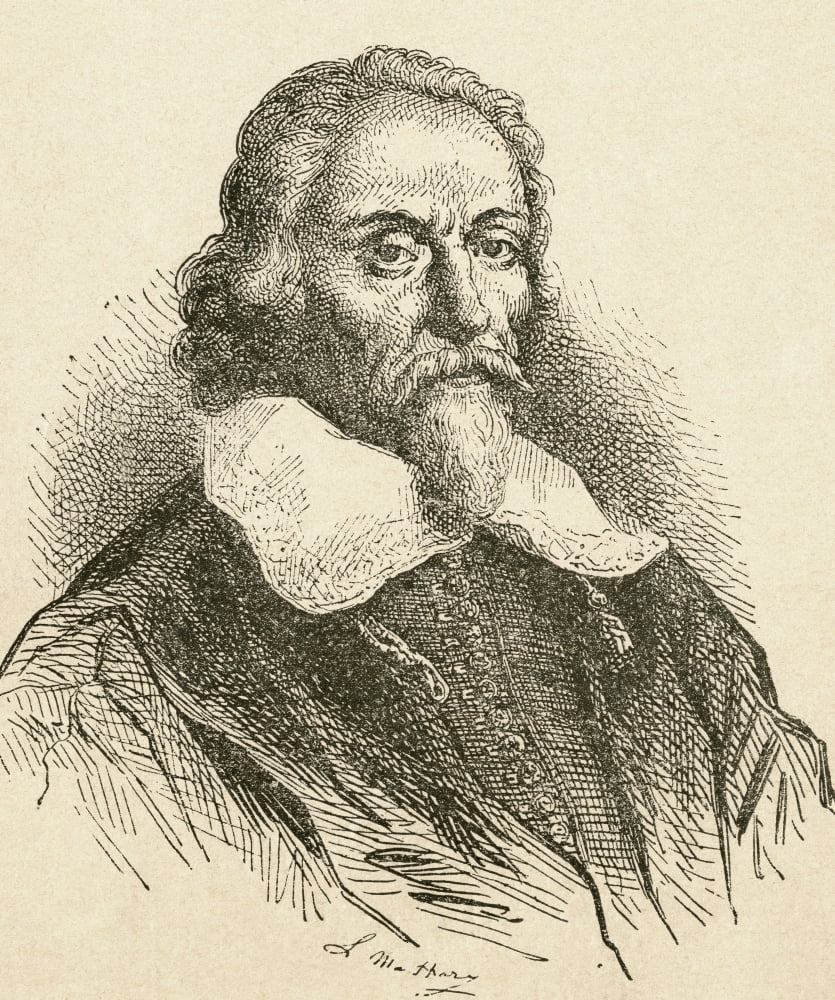 William Harvey 1578 Canvas Art - Ken Welsh Design Pics (24 x 30)
