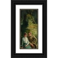 thumbnail image 1 of William Henry Dethlef Koerner 13x24 Black Ornate Framed Double Matted Museum Art Print Titled: ‘If It's Just a Dream, I’Ll Listen’ (1922), 1 of 5