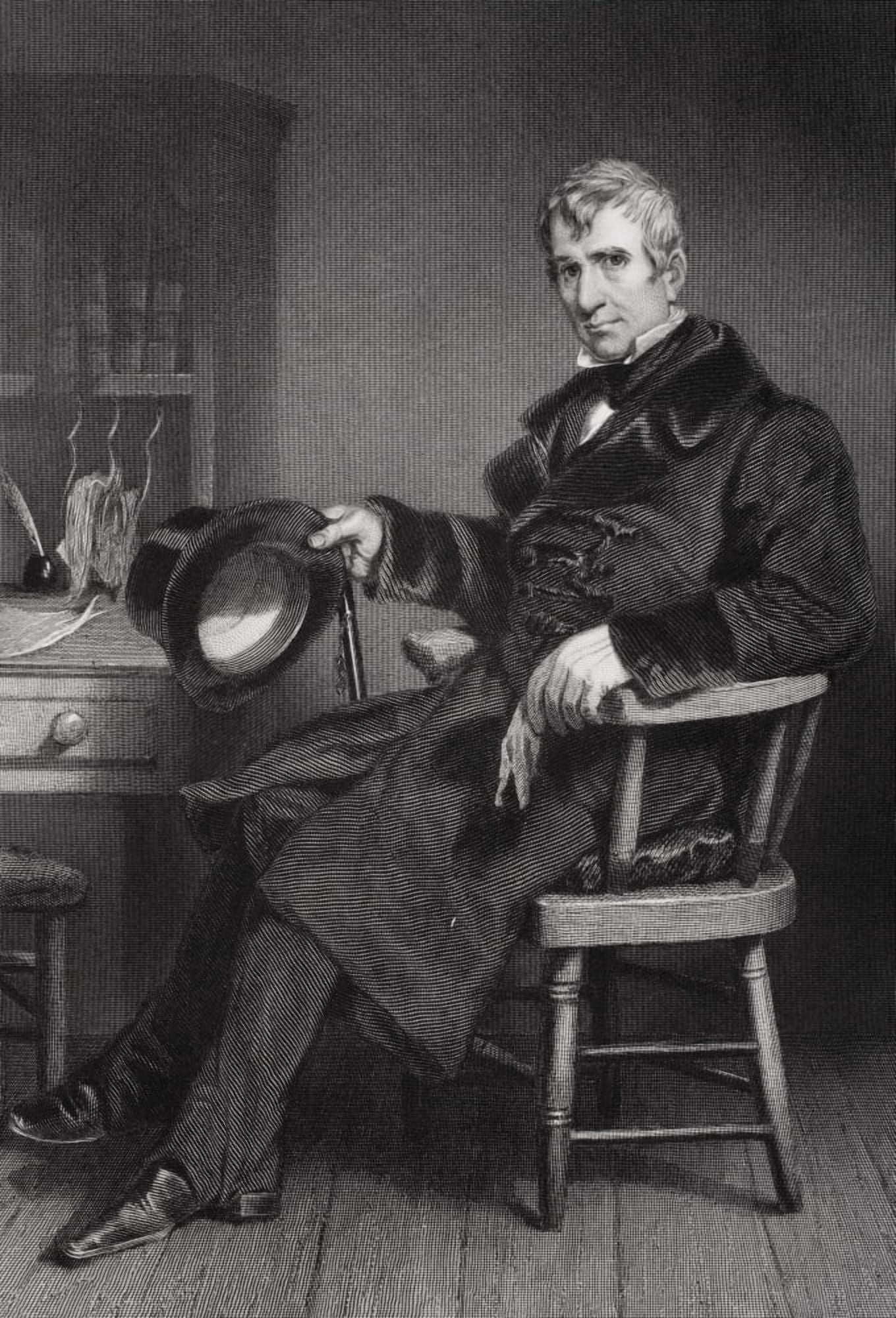 William Henry Harrison 1773 To 1841 9Th President Of The United States From Painting By Alonzo Chappel Canvas Art - Ken Welsh Design Pics (12 x 17)