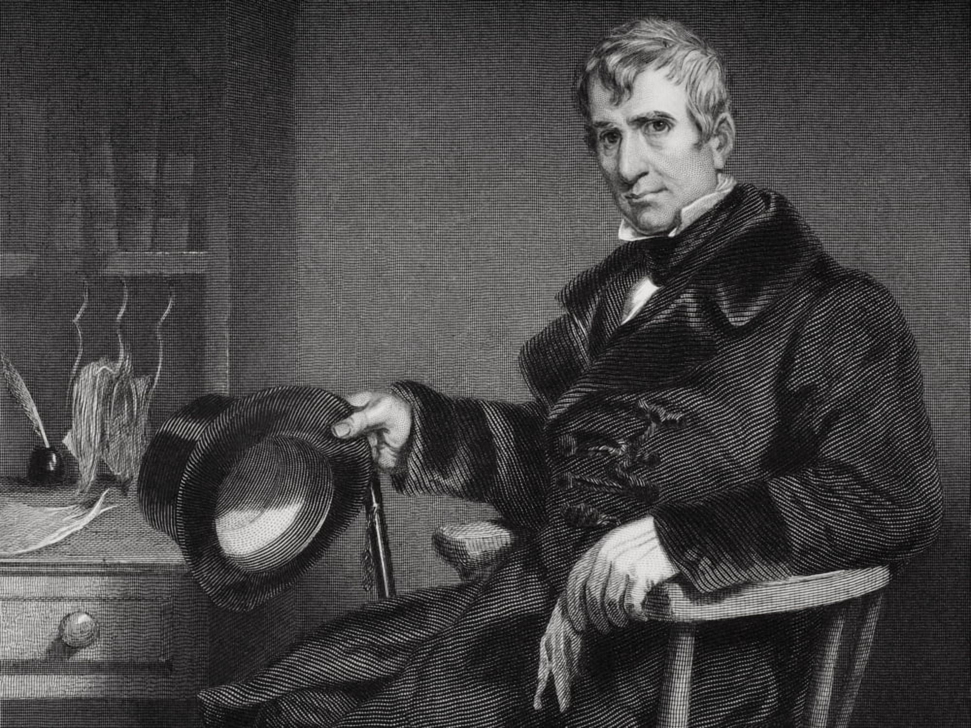 William Henry Harrison 1773 To 1841 9Th President Of The United States From Painting By Alonzo Chappel Canvas Art - Ken Welsh Design Pics (16 x 12)