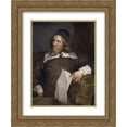 thumbnail image 1 of William Hogarth 2x Matted 20x24 Gold Ornate Framed Art Print 'Inigo Jones', 1 of 2