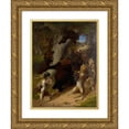 thumbnail image 1 of William Holbrook Beard 19x24 Gold Ornate Framed and Double Matted Museum Art Print Titled - The March of Silenus (1862), 1 of 4