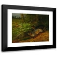 thumbnail image 1 of William Holbrook Beard 24x20 Black Modern Framed Museum Art Print Titled - Foxes and Rabbits (1874), 1 of 5