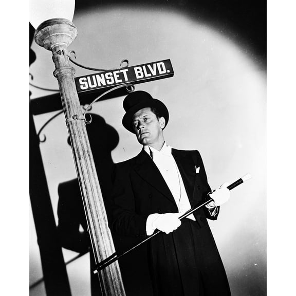 William Holden Photo Print Sunset Boulevard Rare 24X36 Poster