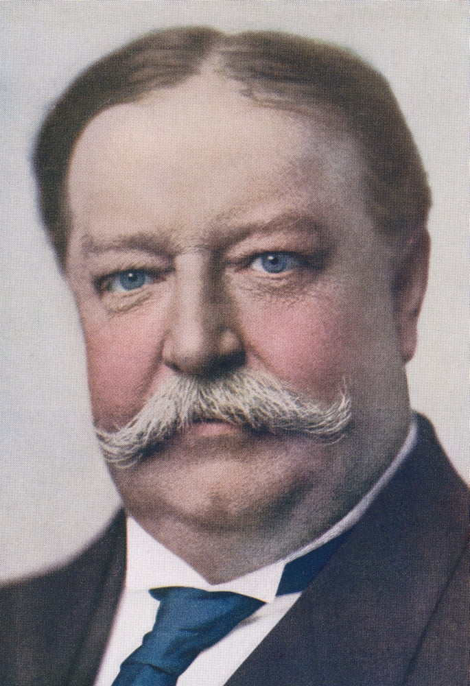 William Howard Taft 1857 To 1930 27Th President Of The United States From The Wonderful Year 1909 Canvas Art - Ken Welsh Design Pics (11 x 17)