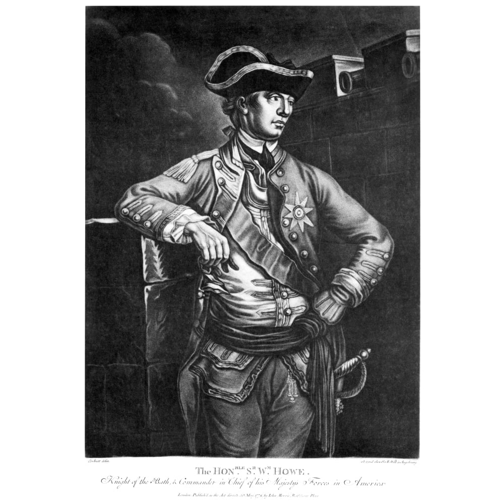 William Howe. Nbritish General And Commander-In-Chief Of The British ...