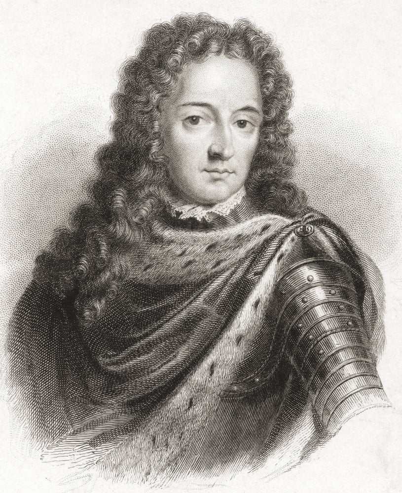 William III 1650 to 1702 King of England and Ireland and from 1689 as William II of Scotland aka William of Orange From a 19th century print Canvas Art - Ken Welsh  Design Pics (24 x 30)