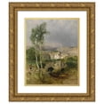 thumbnail image 1 of William James Blacklock 20x24 Gold Ornate Framed and Double Matted Museum Art Print Titled - View to Hillsdale, Cumberland, 1 of 4
