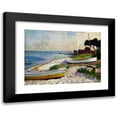 thumbnail image 1 of William James Glackens 14x11 Black Modern Framed Museum Art Print Titled - Beach Scene (Before 1930), 1 of 5