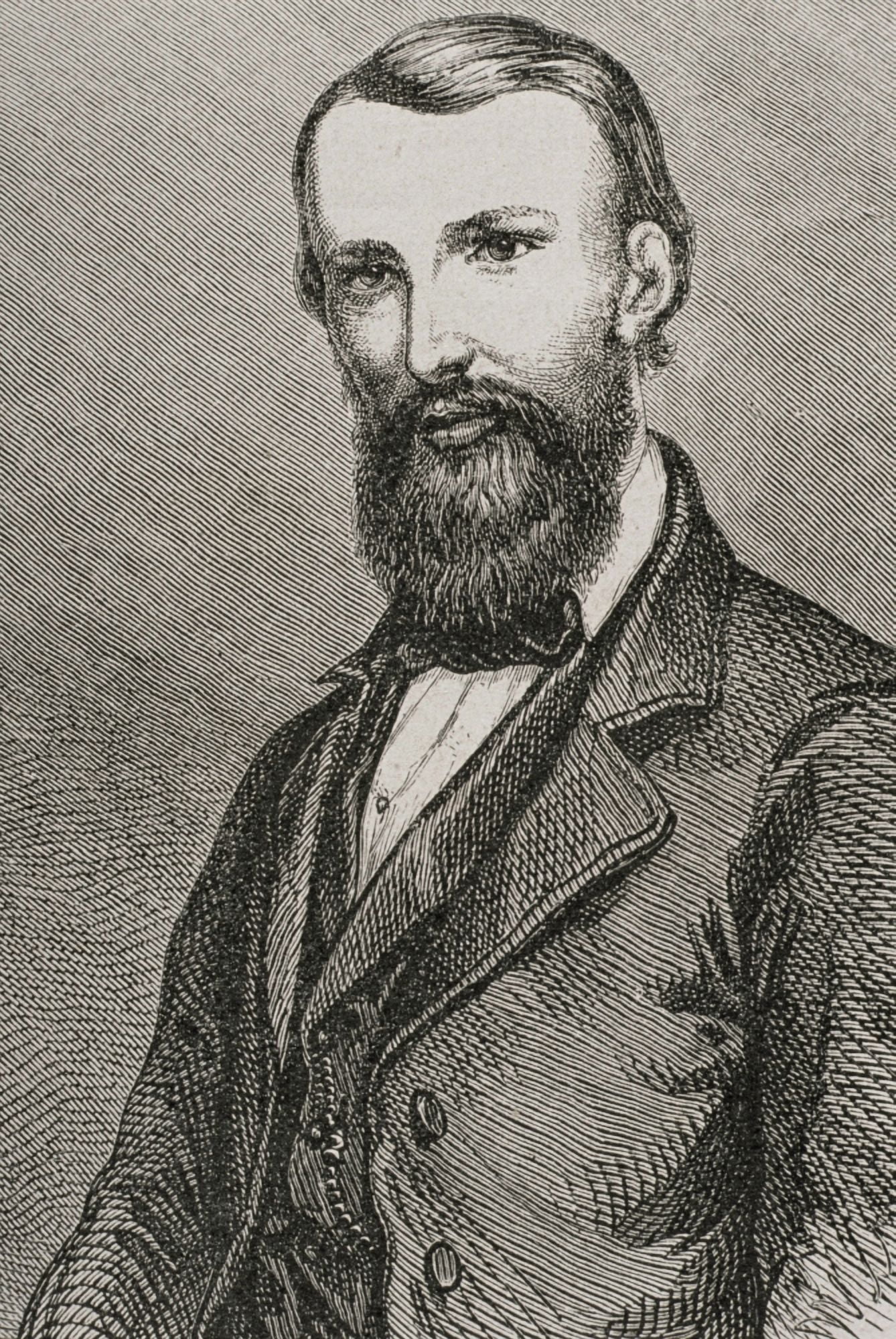 William John Wills 1834 To 1861 English Surveyor Second In Command To Burke On First Expedition To Cross Australia From South To North Canvas Art - Ken Welsh Design Pics (11 x 17)