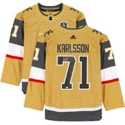 William Karlsson Vegas Golden Knights Autographed Gold Adidas Authentic Jersey with 2023 Stanley Cup Final Patch - Fanatics Authentic Certified