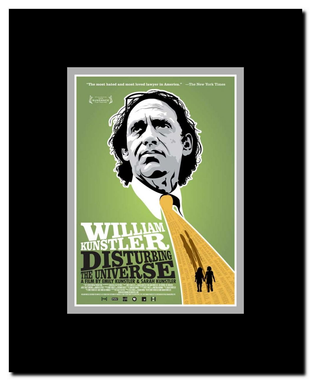 William Kunstler: Disturbing the Universe Framed Movie Poster