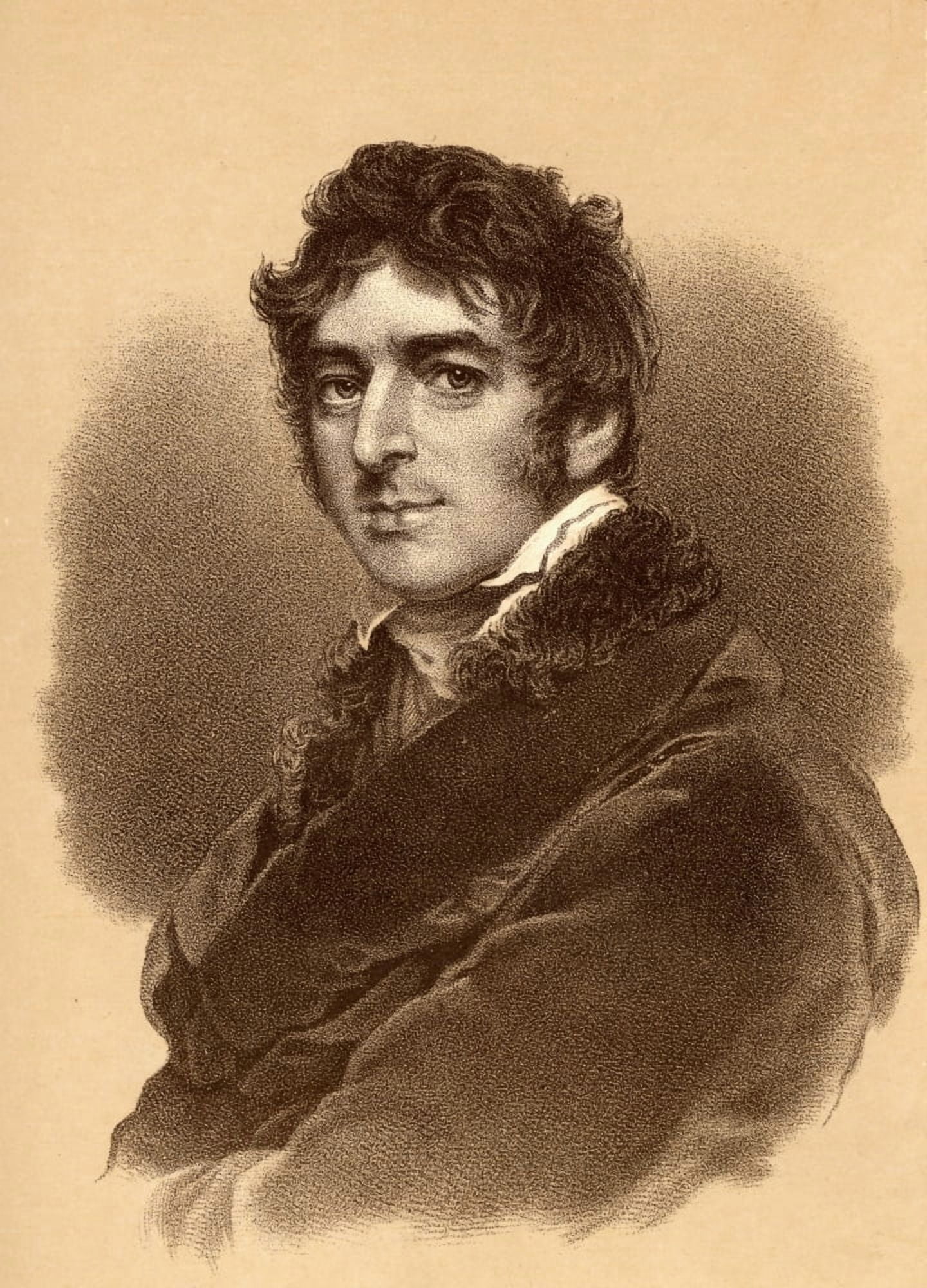 William Lamb 2Nd Viscount Melbourne 1779-1848 British Statesman And Prime Minister 1834 1835-1841 From The Portrait By Sir Thomas Lawrence Canvas Art - Ken Welsh Design Pics (13 x 18)