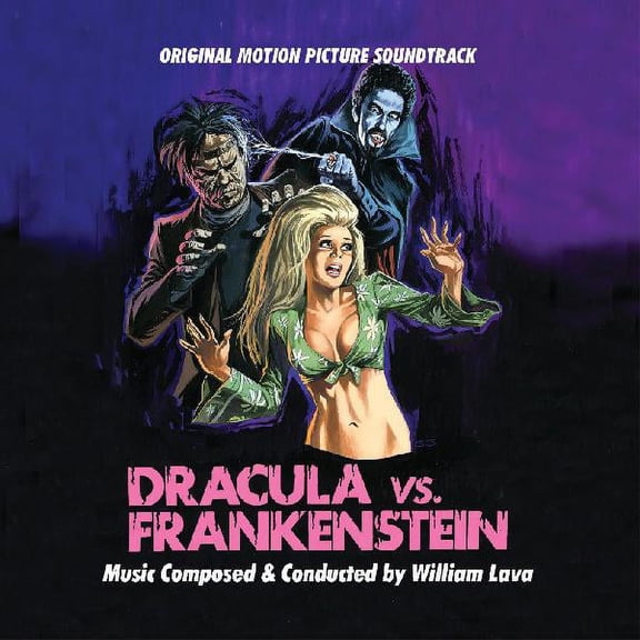 William Lava - Dracula Vs. Frankenstein Original Motio - Vinyl