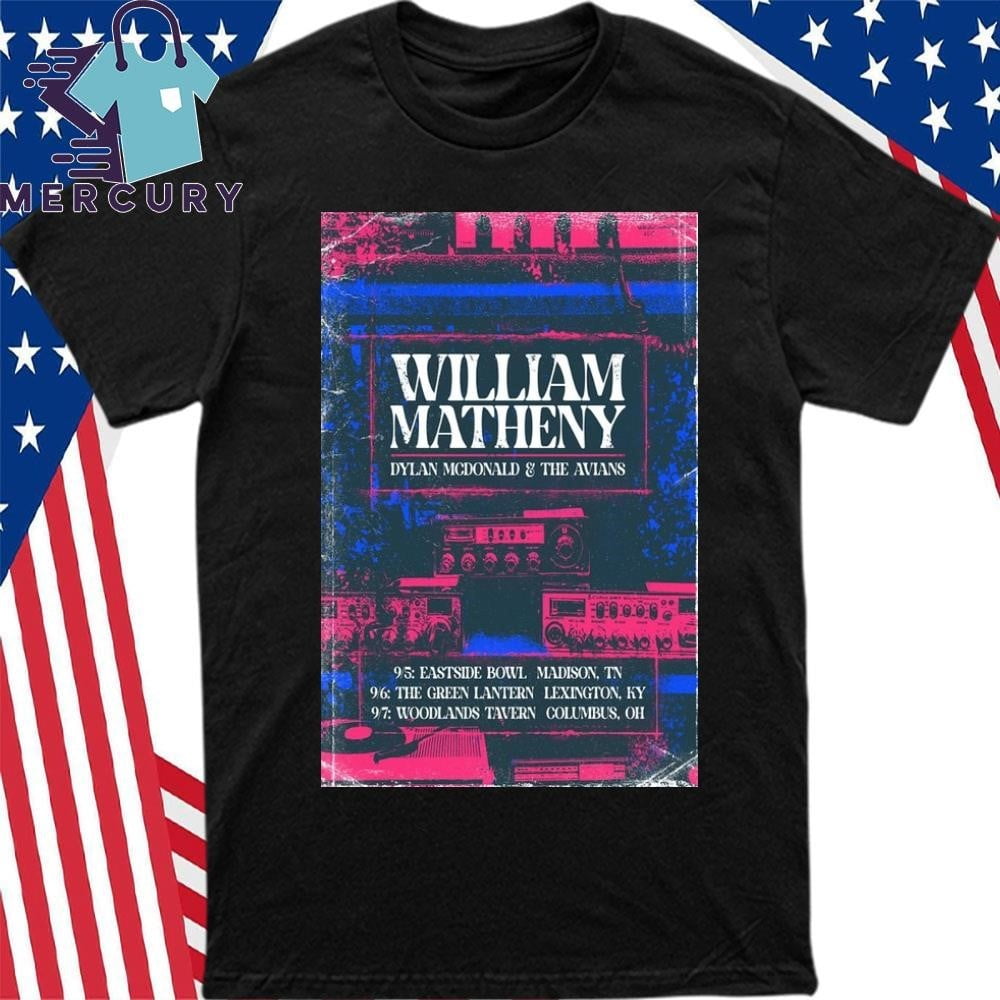 William Matheny Sep 5 2024 Eastside Bowl In Nashville Tn Poster Shirt