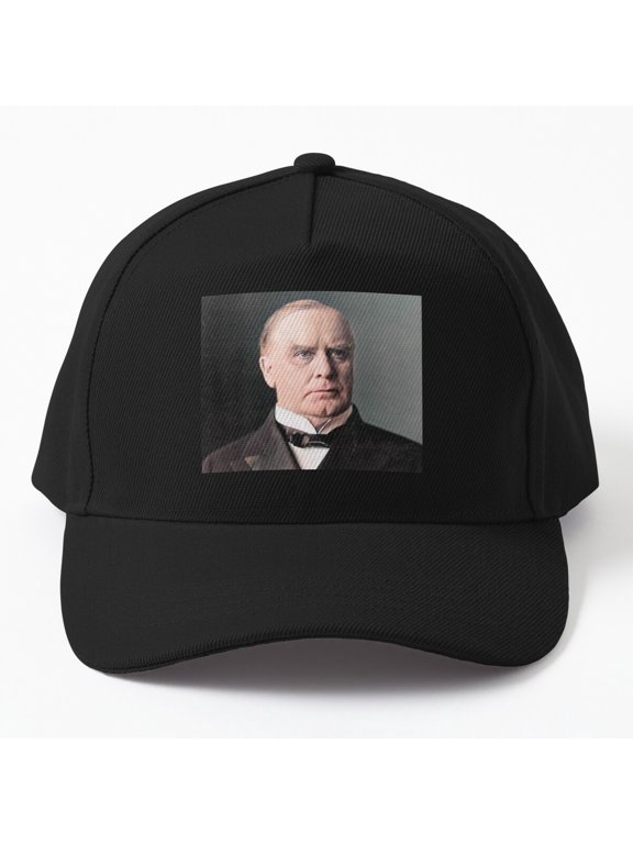 William McKinley Circa 1900 Baseball Cap Historical Portrait Hat Design
