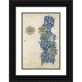 thumbnail image 1 of William Morris 17x24 Black Ornate Framed Double Matted Museum Art Print Titled: Kennet (1883), 1 of 5