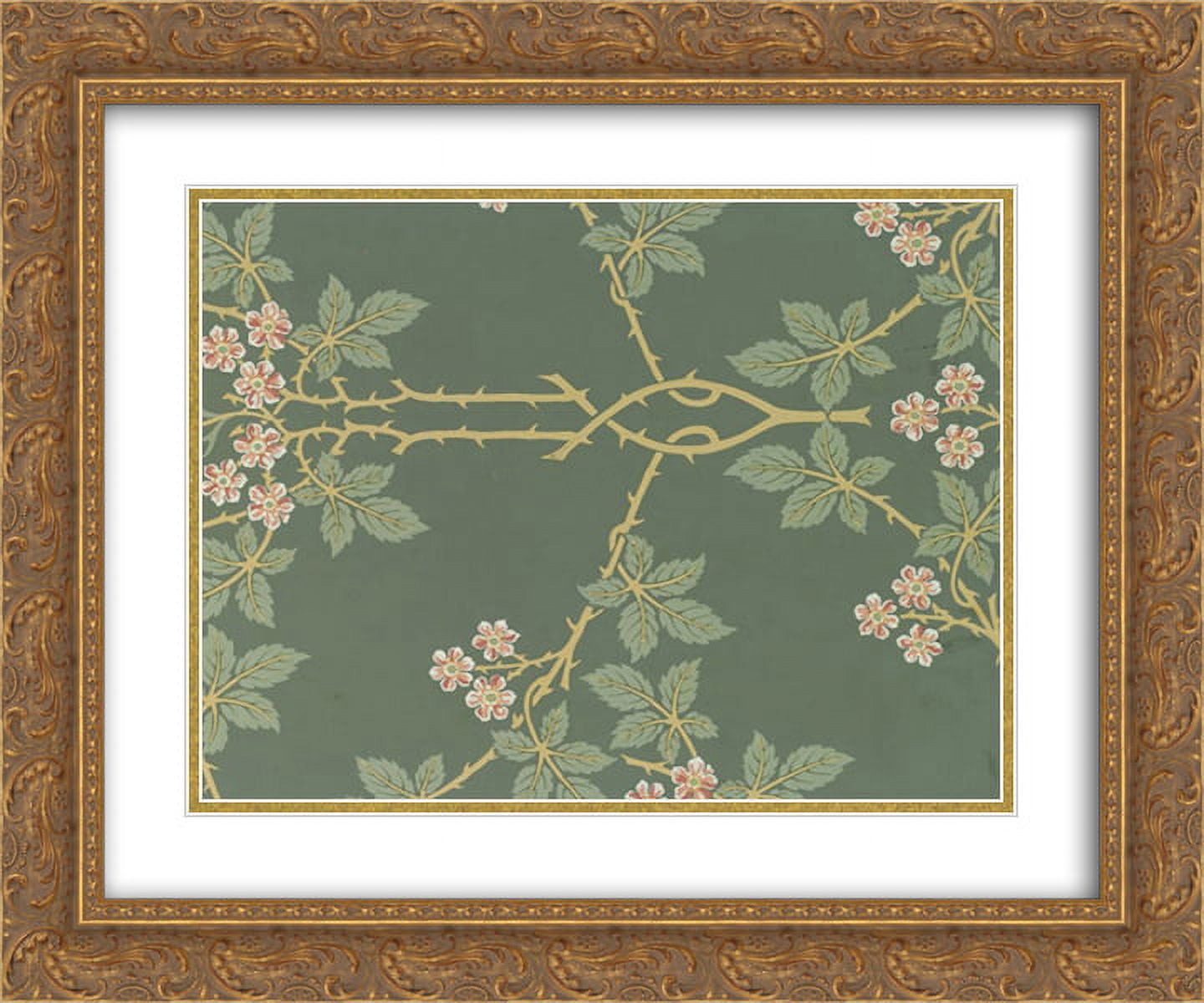 william-morris-2x-matted-24x20-gold-ornate-framed-art-print-wallpaper