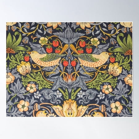 William Morris Artwork Strawberry Thief William Morris Poster Wall Art Modern Wall Decor For Living Room Bedroom price history and forecast - auNatur