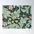 thumbnail image 1 of William Morris Floral Pattern,Vintage Leaves And Floral Pattern,Green Victorian Pattern, Poster Wall Art, Modern Wall Decor For Living Room Bedroom, 16x24 UNFRAMED, 1 of 3
