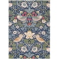 thumbnail image 1 of Avyay Rugs William Morris Garden-Inspired Floral & Botanical Handmade Area Rug, 6' Round, 1 of 4