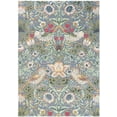 thumbnail image 1 of Avyay Rugs Traditional Floral Tufted Blue Botanical Pattern Area Rugs, 8’0” Round, Wool, Handmade, Medium Pile, Indoor, 1 of 4