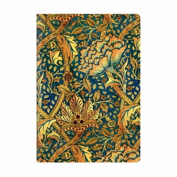 William Morris Morris Windrush A6 Lined Cahier Notebook, 80pg, 100gsm by Paperblanks (William Morris), (Hardcover)