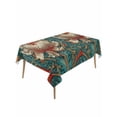 thumbnail image 1 of William Morris Plant Floral Table Cloth, Waterproof Tablecloth for Rectangle Tables, Retro Lotus Flower Leaves Reusable Washable Fabric Table Cover for Restaurant Kitchen Dining Tables 54"x108", 1 of 9