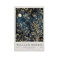 William Morris Print Painting (12) Wall Art Picture Painting Poster Canvas Print Posters Artworks Bedroom Living Room Decor 12x18inch(30x45cm)