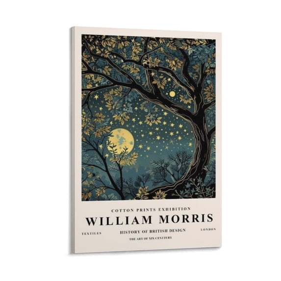 William Morris Print Painting (14) Picture Print Canvas Poster Wall Paint Art Posters Decor Modern Home Artworks Gift 12x18inch(30x45cm)