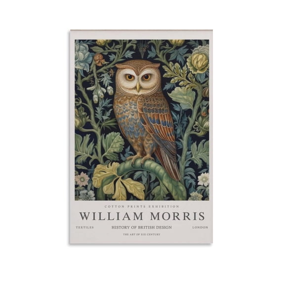 William Morris Print Painting (27) Poster Cool Artworks Painting Wall Art Canvas Prints Hanging Picture Home Decor Posters Gift 24x36inch(60x90cm)