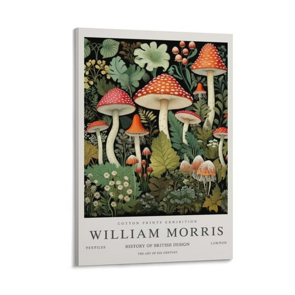 William Morris Print Painting (46) Painting On Canvas Wall Art Poster Scroll Picture Print Living Room Walls Decor Home Posters 16x24inch(40x60cm)