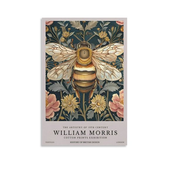 William Morris Print Painting (61) Wall Art Poster Gifts Bedroom Prints Home Decor Hanging Picture Canvas Painting Posters 12x18inch(30x45cm)