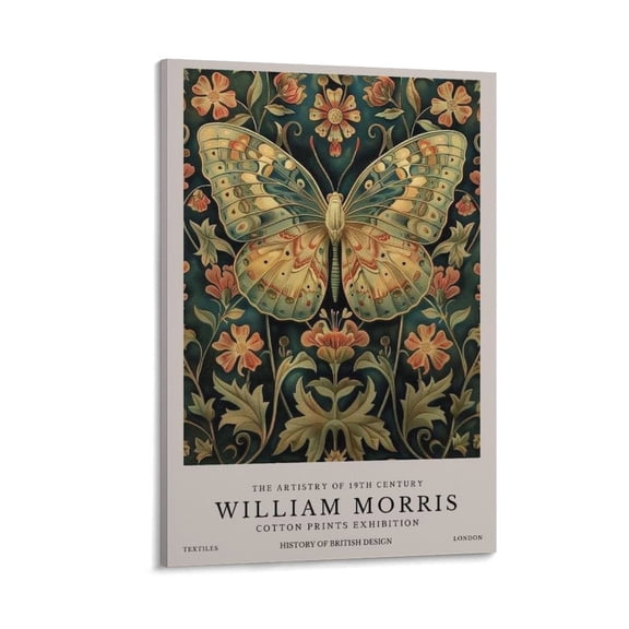 William Morris Print Painting (62) Room Aesthetic Poster Print Art Wall Painting Canvas Posters Gifts Modern Bedroom Decor 20x30inch(50x75cm)