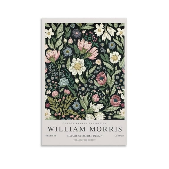 William Morris Print Painting (83) Art Poster Canvas Painting Decor Wall Print Photo Gifts Home Modern Decorative Posters 20x30inch(50x75cm)