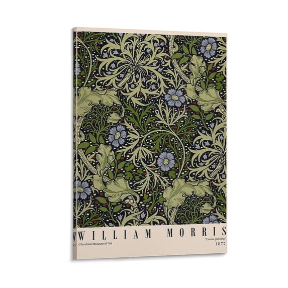 William Morris Print Painting (85) Artworks Canvas Poster Room Aesthetic Wall Art Prints Home Modern Decor Gifts 20x30inch(50x75cm)