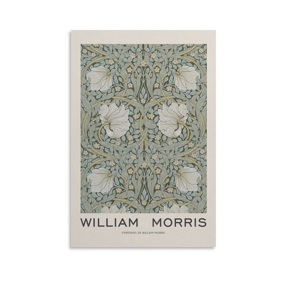 William Morris Print Painting (89) Canvas Wall Art Poster Decorative Bedroom Modern Home Print Picture Artworks Posters 12x18inch(30x45cm)