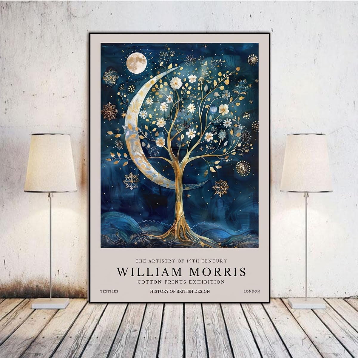 William Morris Print William Morris Exhibition Print William Morris ...
