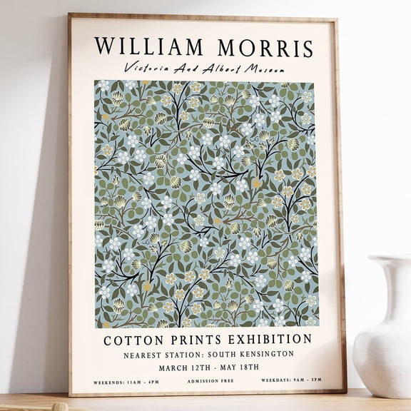 William Morris Print, William Morris Print, William Morris Poster, Vintage Wall Art, Floral Decor UNFRAMED PAPER POSTER, Home Decor, Vintage Gift, Living Room Dercor
