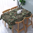thumbnail image 1 of William Morris Rectangular Tablecloth,Watercolor Botanical Floral Vintage Print Kitchen Party Table Decor Tablecloths,Boho Floral Tablecloth,60x120inch, 1 of 6