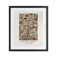 thumbnail image 1 of Stupell Industries William Morris Red Dotted Flowers Black Framed Print Under Glass, design by Vintage Hustle, 16 x 13, 1 of 10